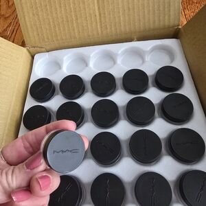 MAC Black Makeup Containers (Set of 45)